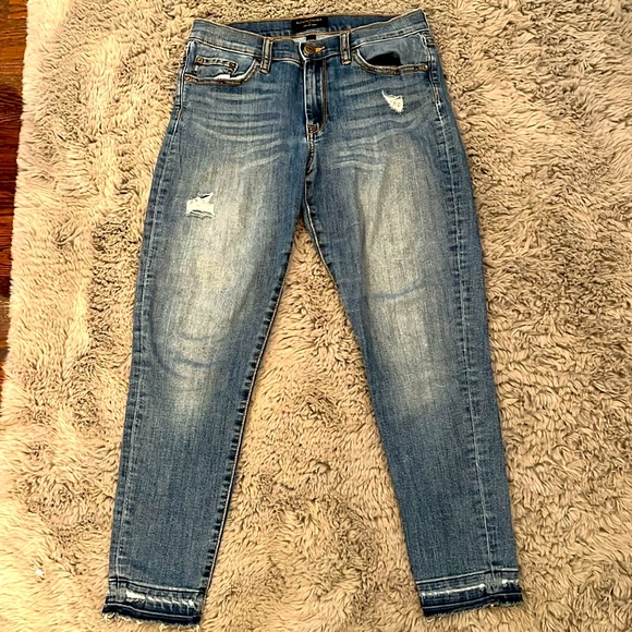 BANANA REPUBLIC HIGH RISE SKINNY JEANS - Picture 3 of 5